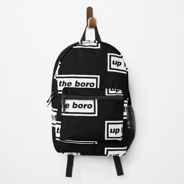 Item preview, Up The Boro Middlesbrough Oasis parody black background designed and sold by Logo-A-GoGo.