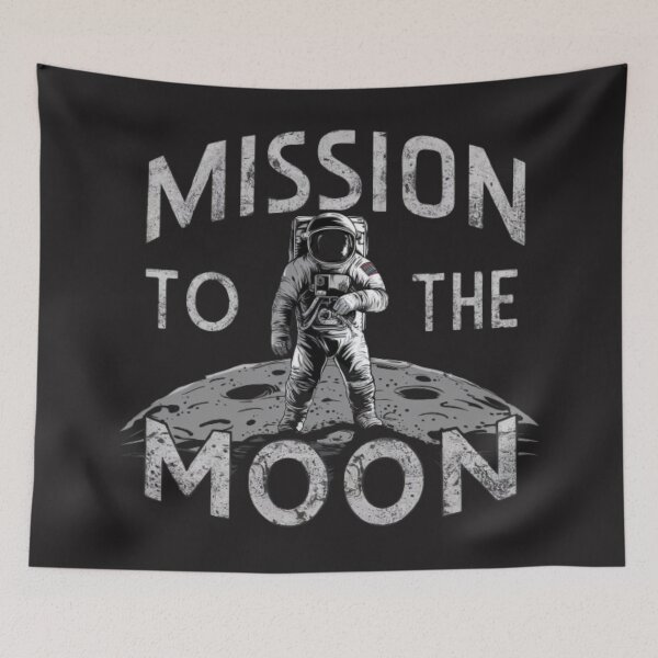 Item preview, MISSION TO THE MOON designed and sold by 123ks.