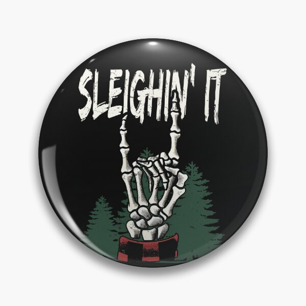 Item preview, Sleighin' It Christmas Skeleton Hands designed and sold by CreepyCornerArt.