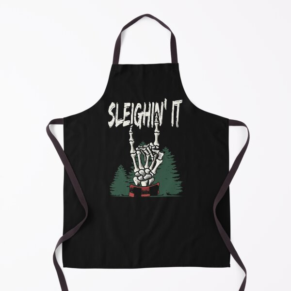 Item preview, Sleighin' It Christmas Skeleton Hands designed and sold by CreepyCornerArt.