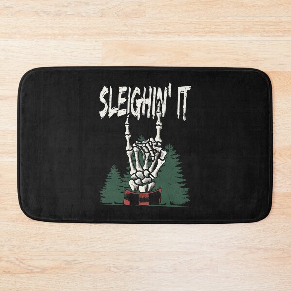 Item preview, Sleighin' It Christmas Skeleton Hands designed and sold by CreepyCornerArt.