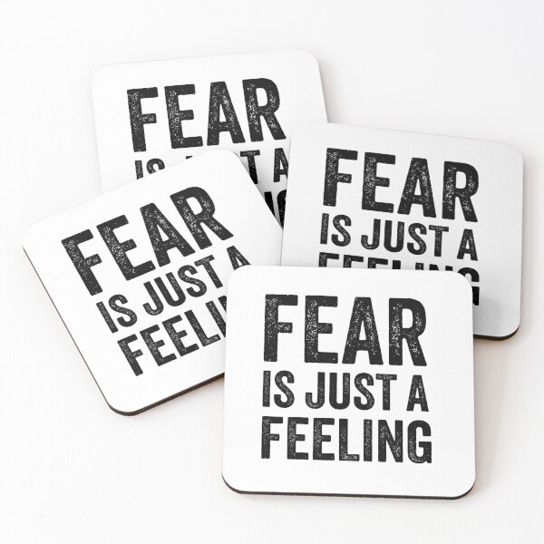 Item preview, Fear is just a feeling designed and sold by Hilda Rytteke.
