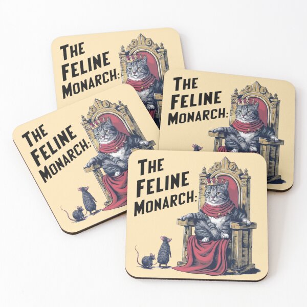 Item preview, Cat - The Feline Monarch designed and sold by 123ks.