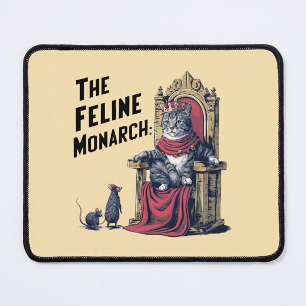 Item preview, Cat - The Feline Monarch designed and sold by 123ks.