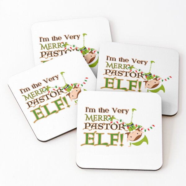 Item preview, Funny Christmas Pastor Tshirts Gifts - I'm The Pastor Elf designed and sold by Heritage Hive Studio.