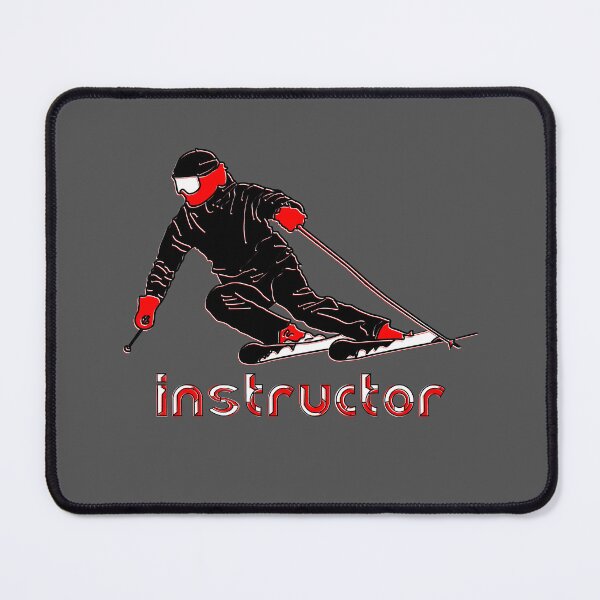 Item preview, instructor Dynamic Skiing Minimalist Design extreme sports designed and sold by 4rpixs.