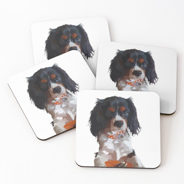 Item preview, Cavalier King Charles Spaniel Halloween dog pumpkin  designed and sold by CreativelySophG.