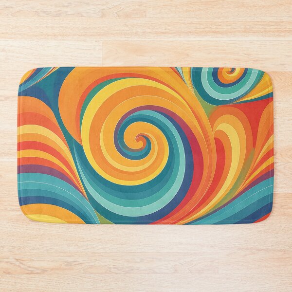 Item preview, A design of a swirling pattern with bold, vibrant colors and smooth transitions. designed and sold by HEMRO.