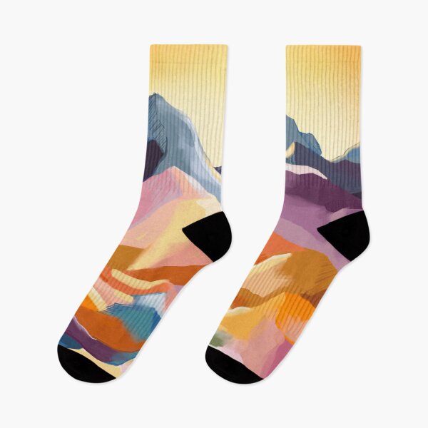 Item preview, Serene Landscape Illustration in Soft Colors: A Tranquil Escape for Your Mind designed and sold by Pandositive.