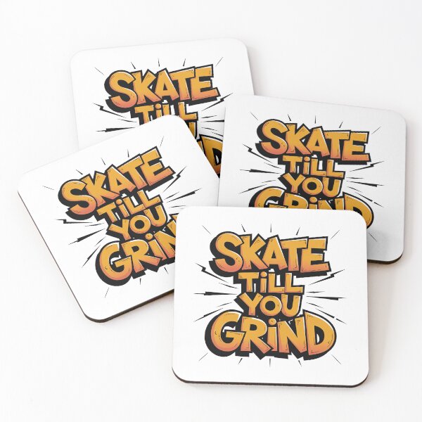 Item preview, Skateboarding, Skate Till You Grind, Skate, Sk8 designed and sold by Skateboard-Art.
