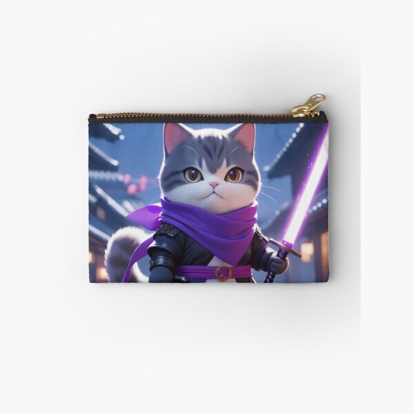 Item preview, cute cat costume as ninja designed and sold by mamacub.
