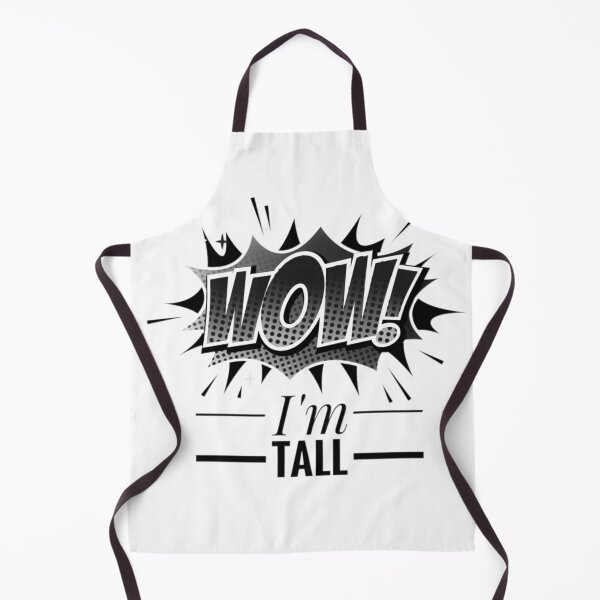 Item preview, Wow I'm Tall Funny Tall Person Tall People Humour  designed and sold by Jenny Meehan Art Prints and Patterns  .