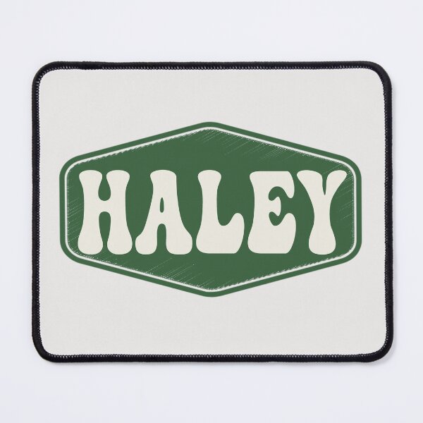 Item preview, HALEY Personalized Name Birthday Tag Family Name HALEY Girl Custom Name First Name Last Name designed and sold by HalloweenGift.