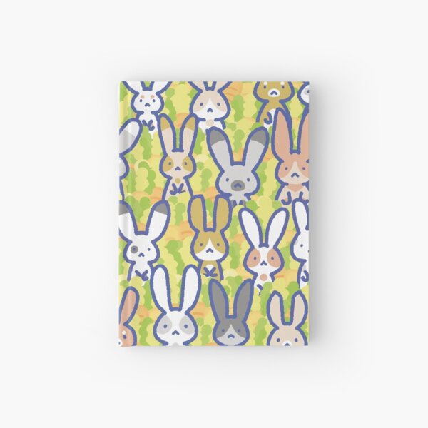 Item preview, Kawaii Bunnies Around with Carrots  designed and sold by AliceDreamland.