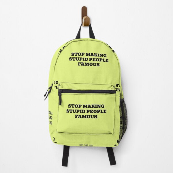 Item preview, Stop Making Stupid People Famous designed and sold by WakeNBake-Tees.