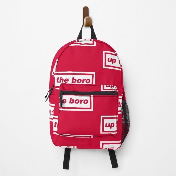 Item preview, Up The Boro Middlesbrough Oasis parody Red Background designed and sold by Logo-A-GoGo.