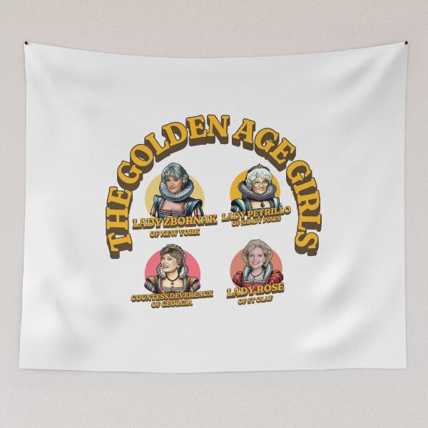 Item preview, The Golden Girls, Elizabethan Golden Girls Vintage designed and sold by Shelmodine79.