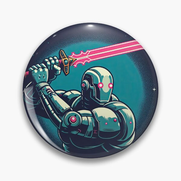 Item preview, Cyborg Warrior Pop Art Style designed and sold by artofuniverse.