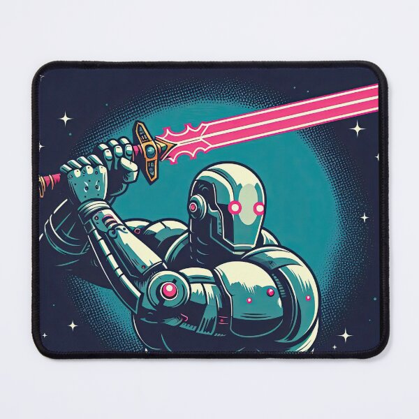 Item preview, Cyborg Warrior Pop Art Style designed and sold by artofuniverse.