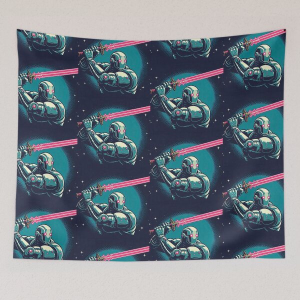 Item preview, Cyborg Warrior Pop Art Style designed and sold by artofuniverse.