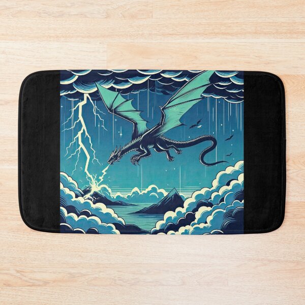 Item preview, Dragon and Storm Pop Art Style designed and sold by artofuniverse.