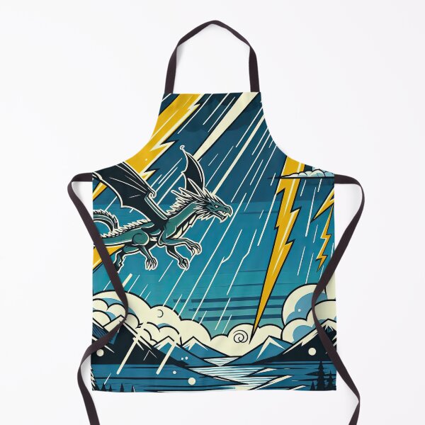 Item preview, Dragon and Storm Pop Art Style designed and sold by artofuniverse.