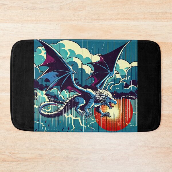Item preview, Dragon and Storm Pop Art Style designed and sold by artofuniverse.