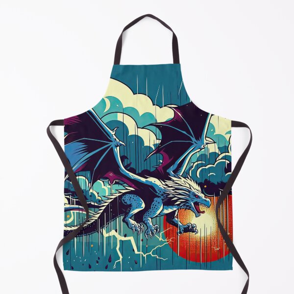 Item preview, Dragon and Storm Pop Art Style designed and sold by artofuniverse.