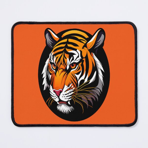 Item preview, Furious Majesty,Vector Portrait of Tiger designed and sold by AgarutanPrint.