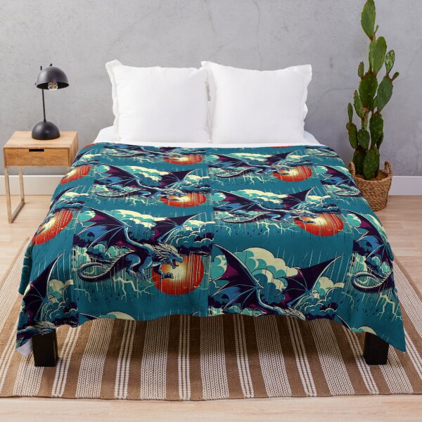 Item preview, Dragon and Storm Pop Art Style designed and sold by artofuniverse.