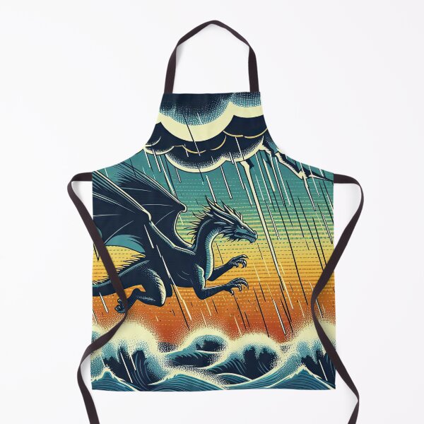Item preview, Dragon and Storm Pop Art Style designed and sold by artofuniverse.