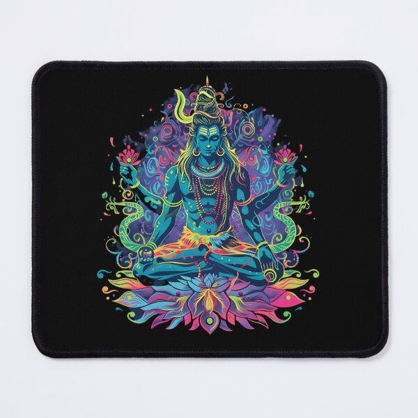 Item preview, LORD SHIVA MEDITATING - BLESSINGS - PSYCHEDELIC designed and sold by PSYNOVA.