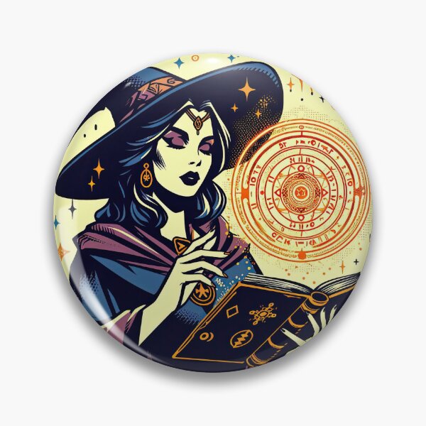 Item preview, Sorceress Pop Art Style designed and sold by artofuniverse.