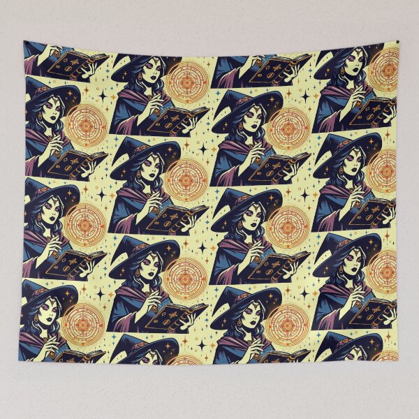 Item preview, Sorceress Pop Art Style designed and sold by artofuniverse.