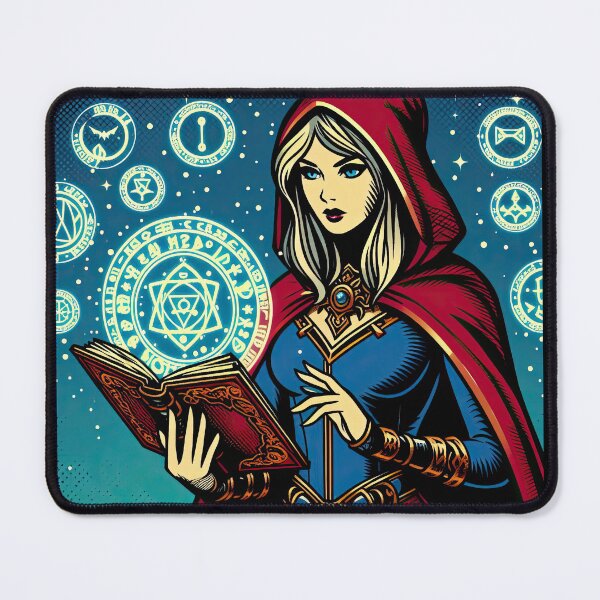 Item preview, Sorceress Pop Art Style designed and sold by artofuniverse.