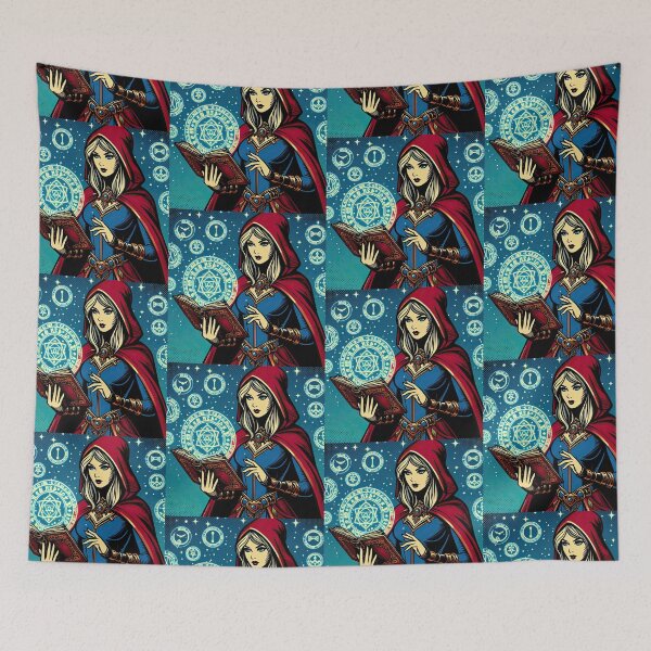 Item preview, Sorceress Pop Art Style designed and sold by artofuniverse.