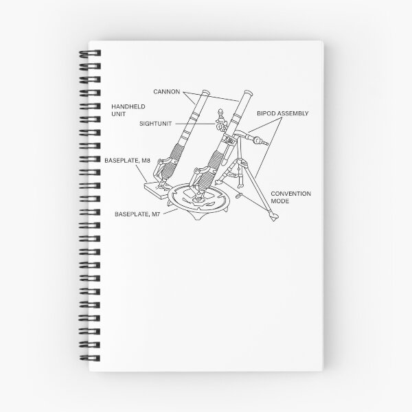 Item preview, M224 Mortar Schematic Military Mortarman M224 Mortar Gear designed and sold by DynamicDesign.