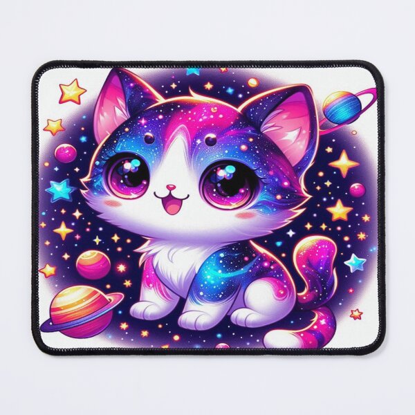 Item preview, Galactic Elegance: A Cat in the Universe designed and sold by FotoworldEdel.