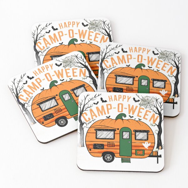 Item preview, Happy Camp-O-Ween Camp Camping Halloween designed and sold by BASKF.
