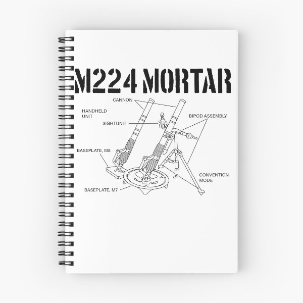 Item preview, M224 Mortar Schematic Military Mortarman M224 Mortar Gear designed and sold by DynamicDesign.