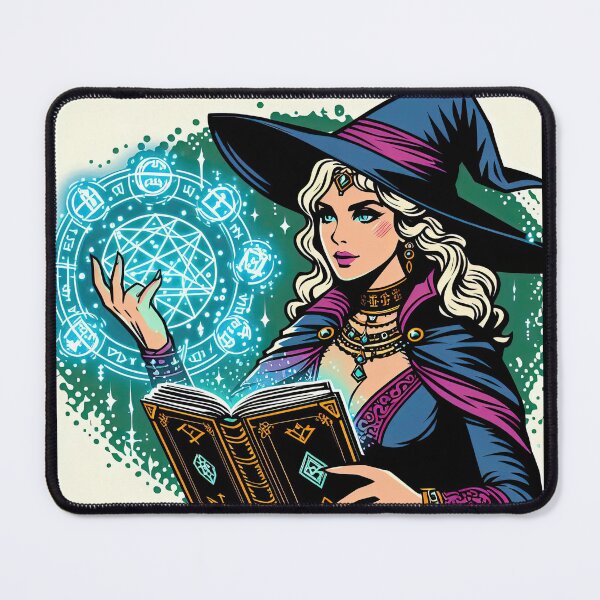 Item preview, Sorceress Pop Art Style designed and sold by artofuniverse.