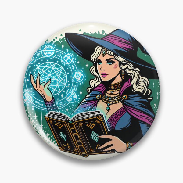 Item preview, Sorceress Pop Art Style designed and sold by artofuniverse.