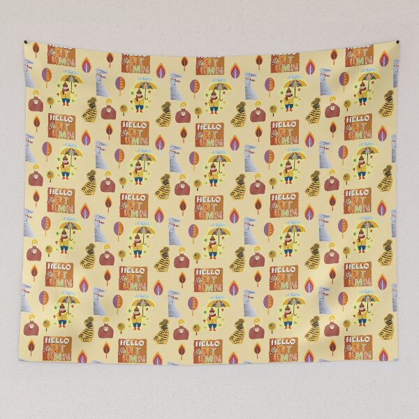 Item preview, Autumn girls, cozy and bright autumn, seamless pattern designed and sold by Ihor Ivanov.