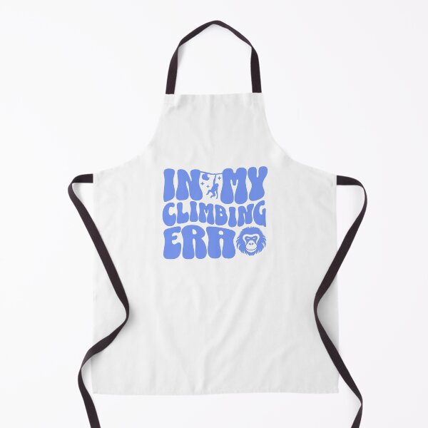 Item preview, In my climbing era curvy lettering blue boulder t-shirt designed and sold by Bouldershop.