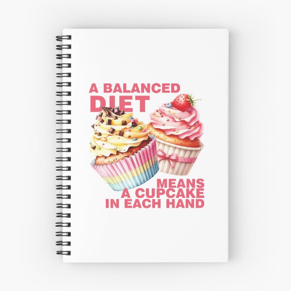 Item preview, Funny quote about diet and cupcake designed and sold by Slavic1991.