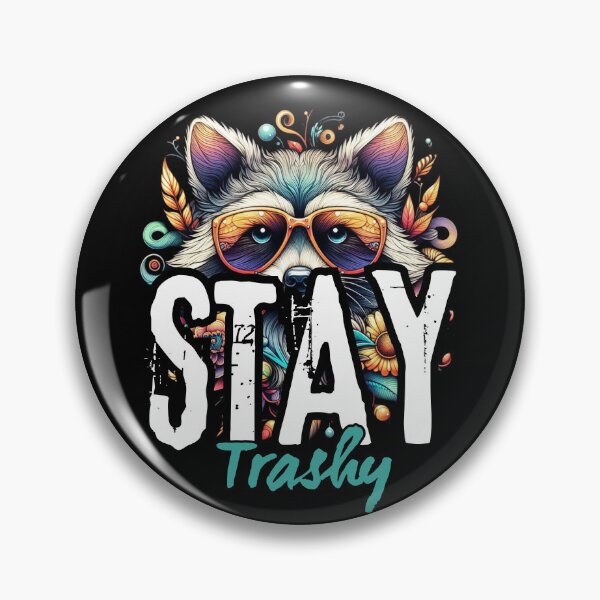 Artikelvorschau, Cooler Waschbär Stay Trashy Süßer Waschbärliebhaber entworfen und verkauft von ArtByKatti.