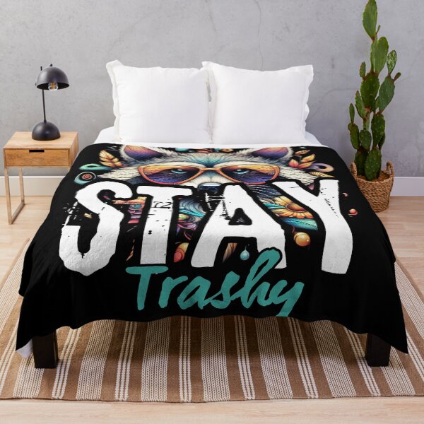 Item preview, Cool Raccoon Stay Trashy Cute Racoon Lover designed and sold by ArtByKatti.