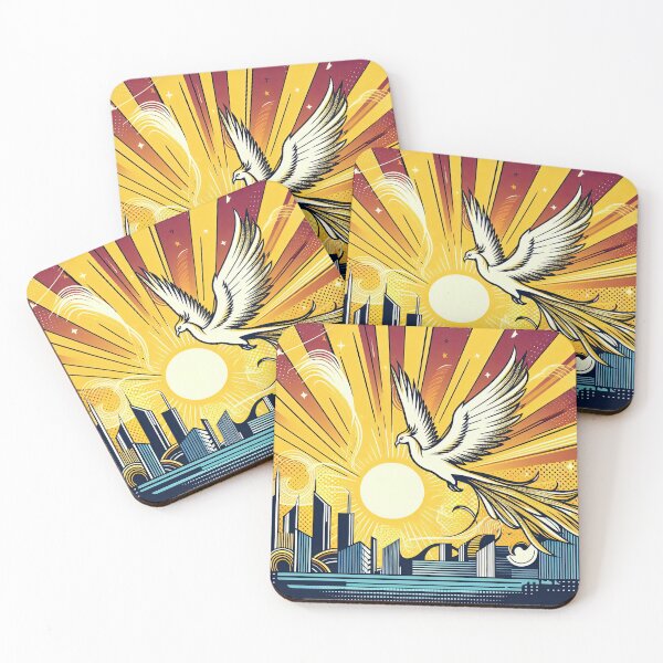 Item preview, Phoenix Pop Art Style designed and sold by artofuniverse.