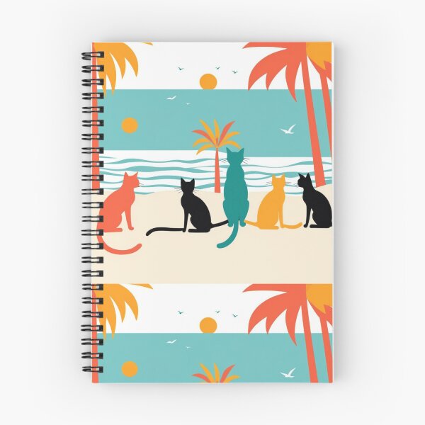 Item preview, Tropical Beach Cats Design designed and sold by Mehwish.