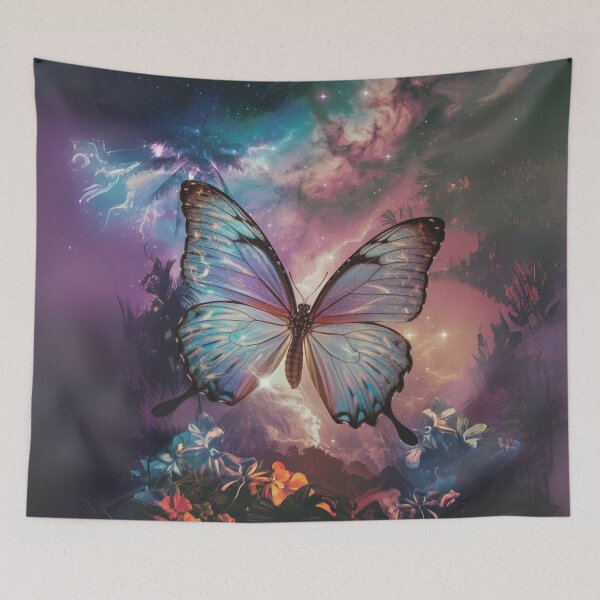 Item preview, Cosmic Butterfly Art - Mystical Celestial Design designed and sold by FieldHouseTees.